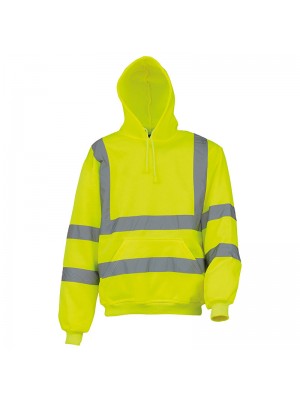 Plain Hi-vis ¼ zip sweatshirt Yoko 280 GSM